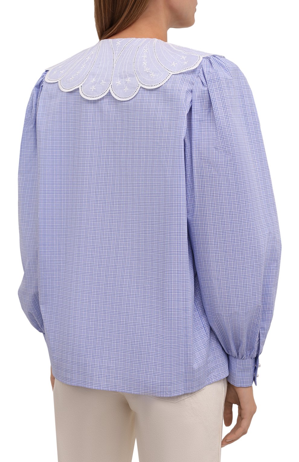 Хлопковая блузка ALESSANDRA RICH, арт. FAB2658-F3389, фото 4