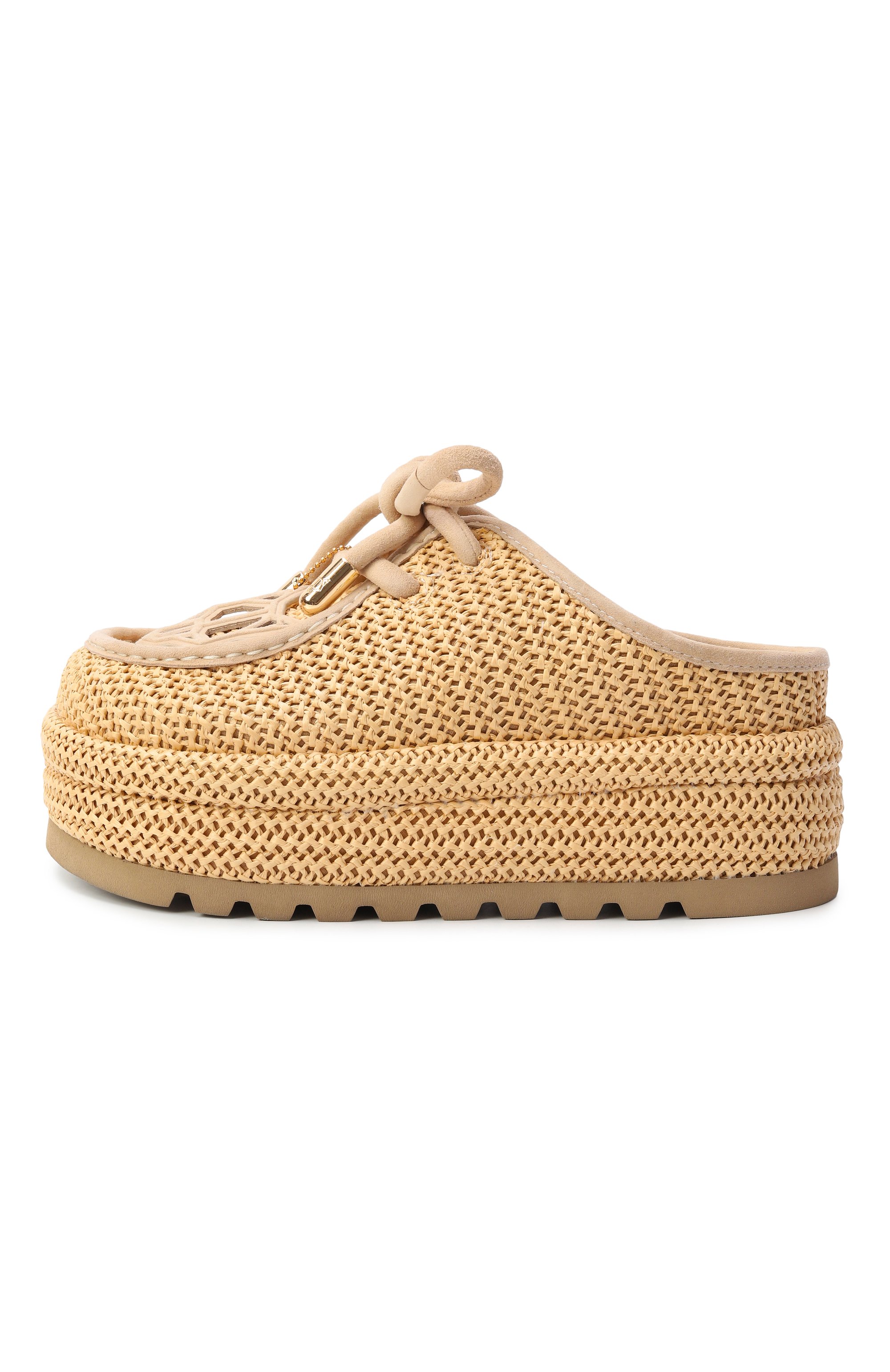 Текстильные сабо blizzard NAKED WOLFE, арт. BLIZZARD/RAFIA, фото 4