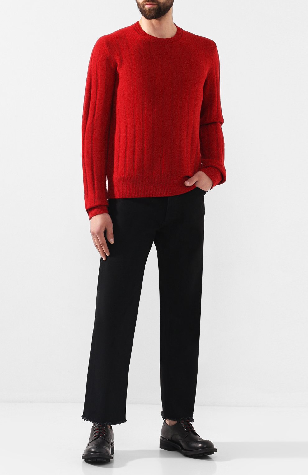 Джемпер из смеси шерсти и кашемира HELMUT LANG, арт. J06HM503, фото 2