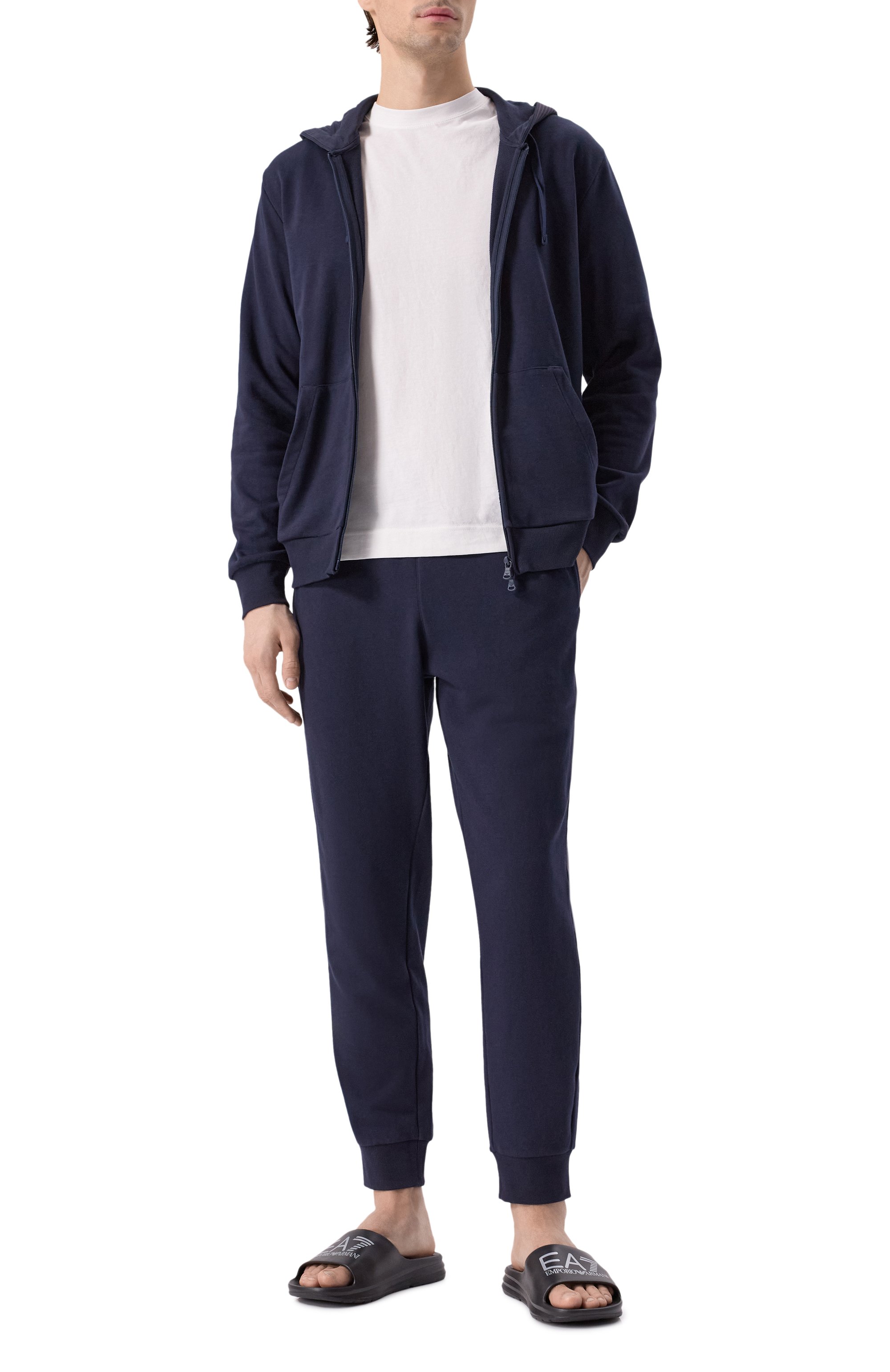 Хлопковая толстовка EMPORIO ARMANI, арт. EM000523/AF10781, фото 2