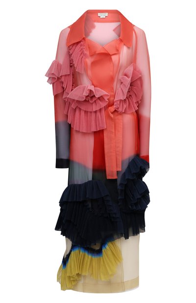 Шелковый тренч DRIES VAN NOTEN, арт. 211-10241-2086, фото 1