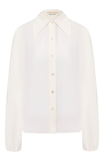 Шелковая рубашка SAINT LAURENT, арт. 622778/Y100W, фото 1