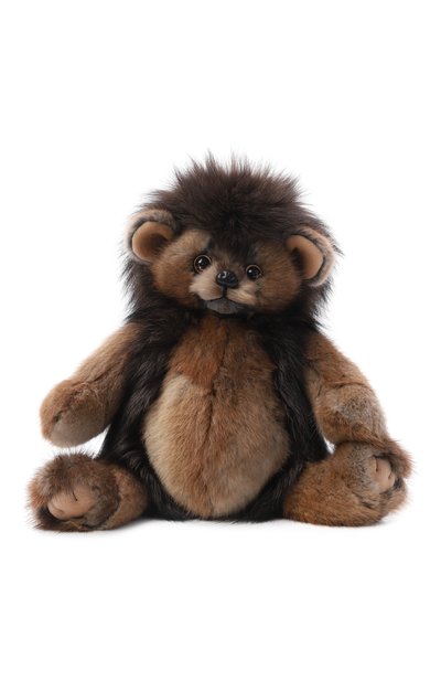 Мягкая игрушка ёжик тедди из песца CAROLON, арт. МИ-26-МП-003