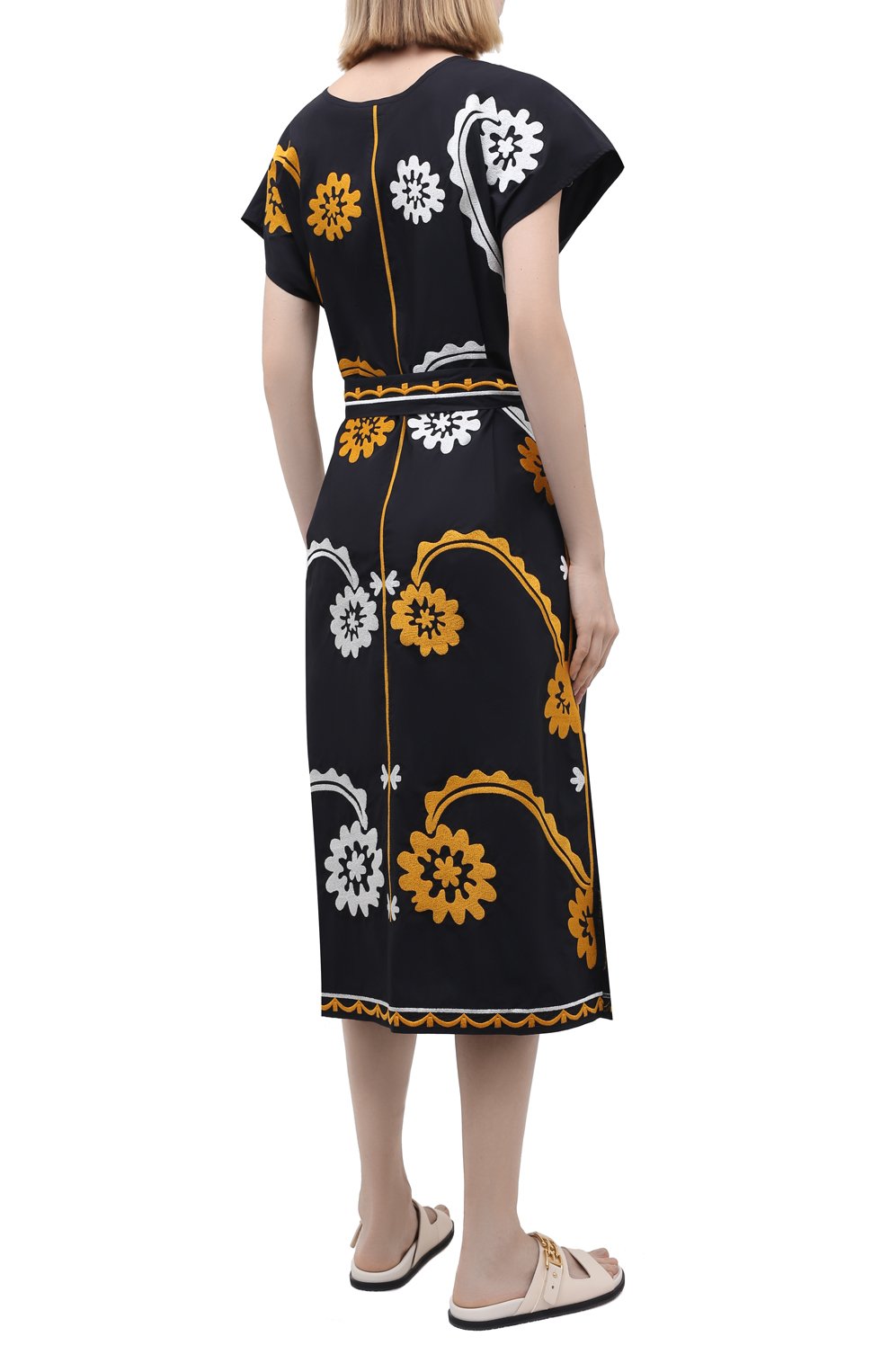 Хлопковая туника TORY BURCH, арт. 87520, фото 4