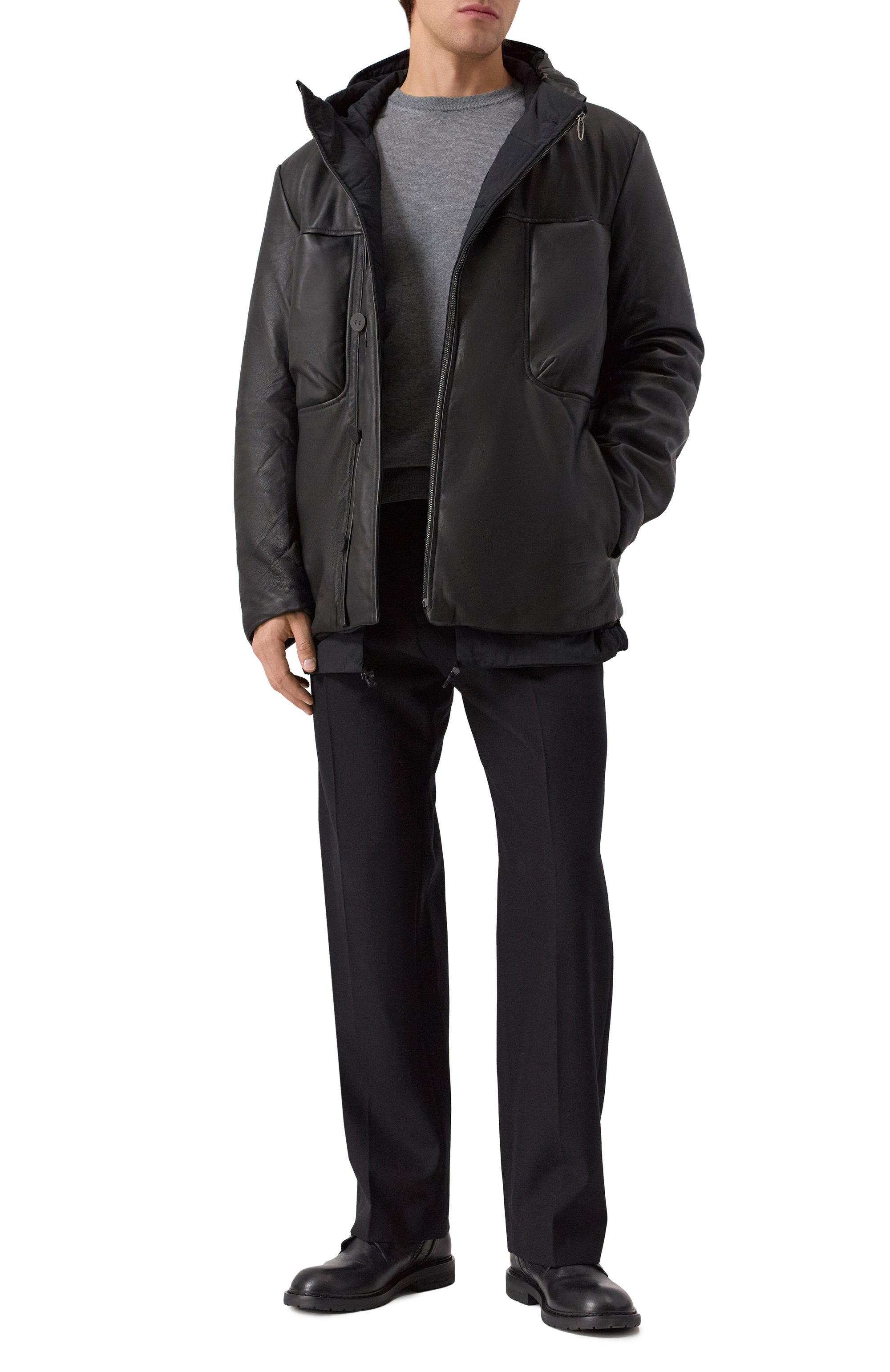 Кожаная куртка DANIELE BASTA, арт. DB1252S69T72GRP, фото 2