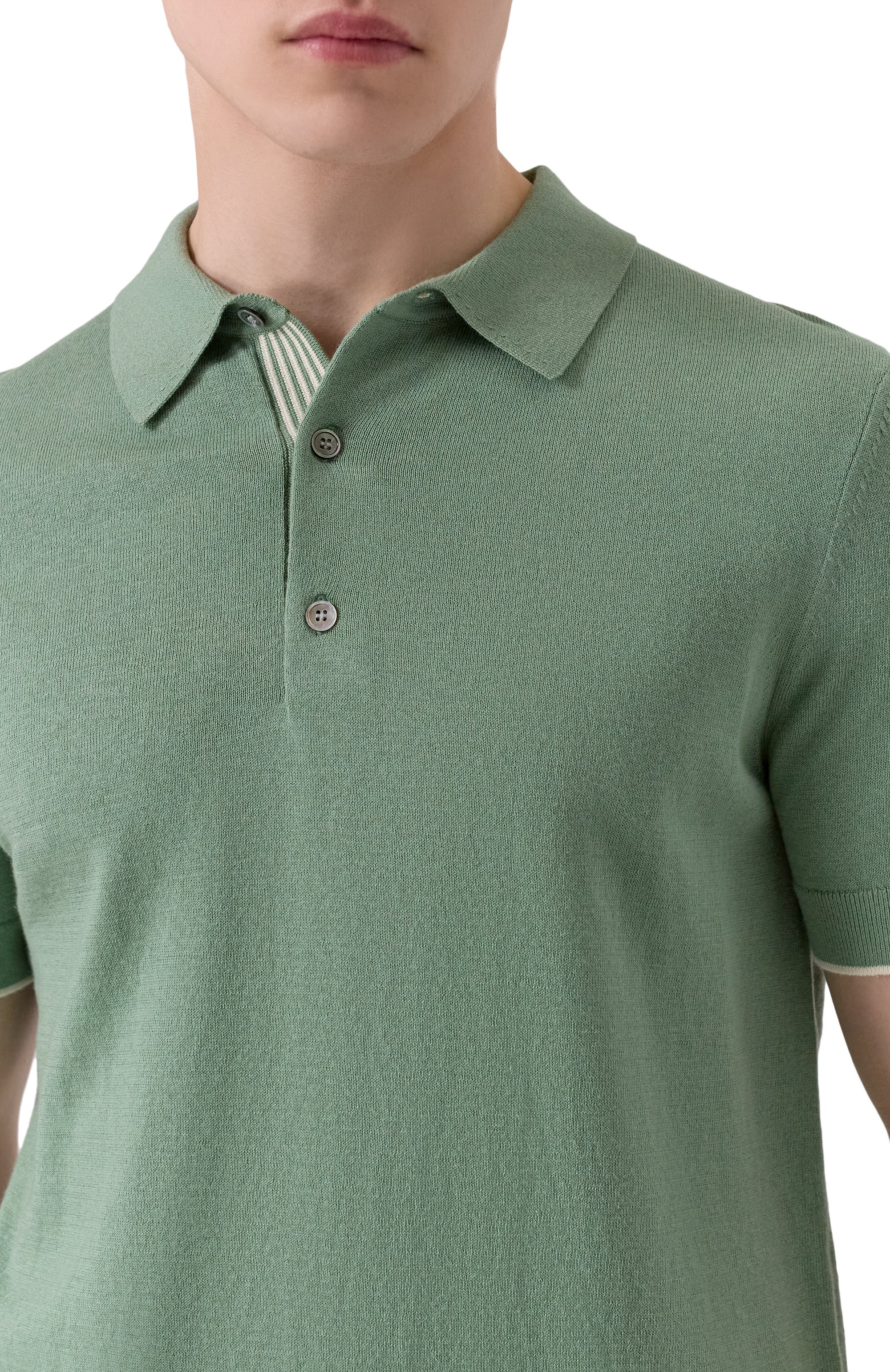 Поло из хлопка и шелка WINDSOR, арт. 13 CASHMIL0-P 10018945/30044682, фото 5