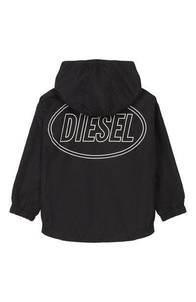 Ветровка DIESEL черного цвета по цене 14500 руб., арт. J02645/KXBSF, фото 2 Ветровка DIESEL, арт. J02645/KXBSF, фото 2