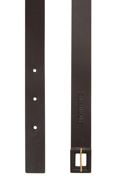 Кожаный ремень JACQUEMUS, арт. 22H223AC315/3060BROWN, фото 3