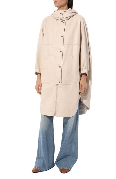 Кожаная куртка BRUNELLO CUCINELLI, арт. MPNPI9647, фото 3