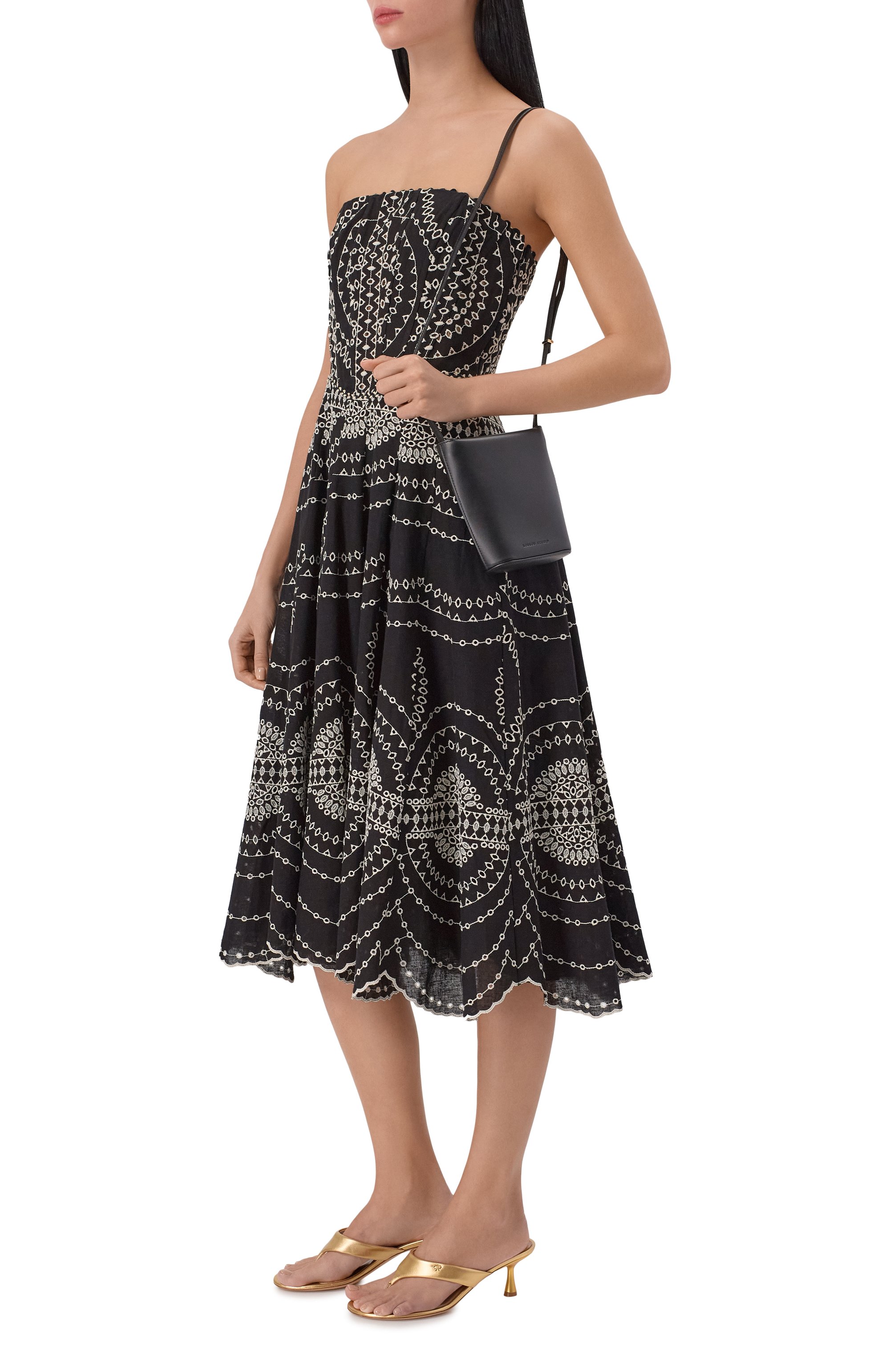 Платье из хлопка и льна CHARO RUIZ IBIZA, арт. 254611, фото 2