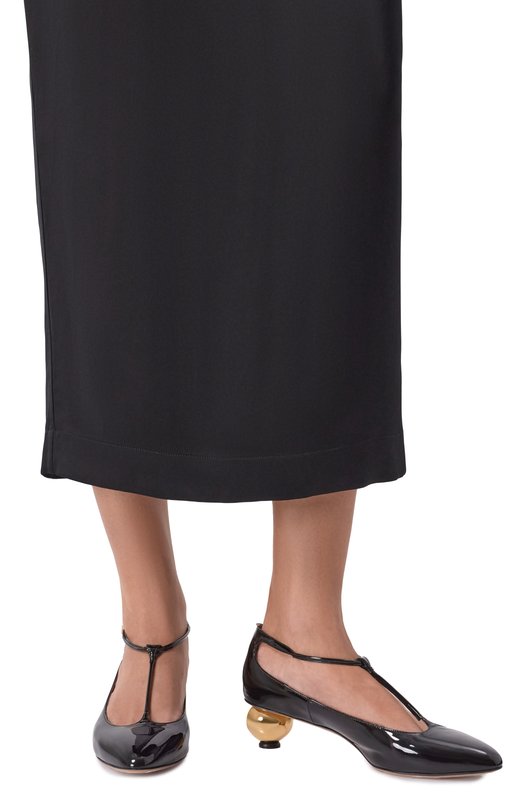 Лакированные туфли Tania 40 Ferragamo 01K259/784 Чёрный  01K259/784 Фото 2