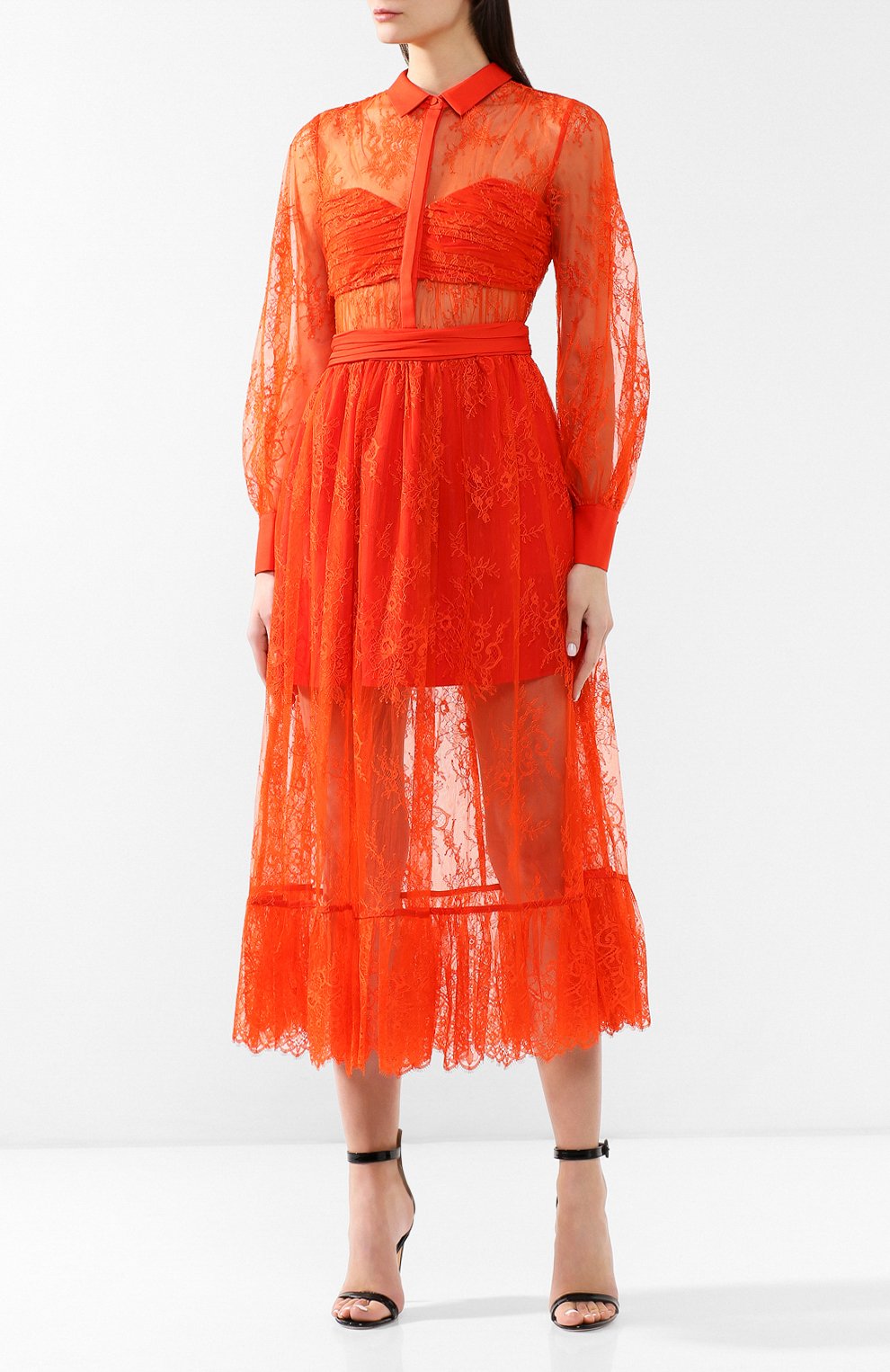 Платье-миди SELF-PORTRAIT, арт. SP21-114, фото 3