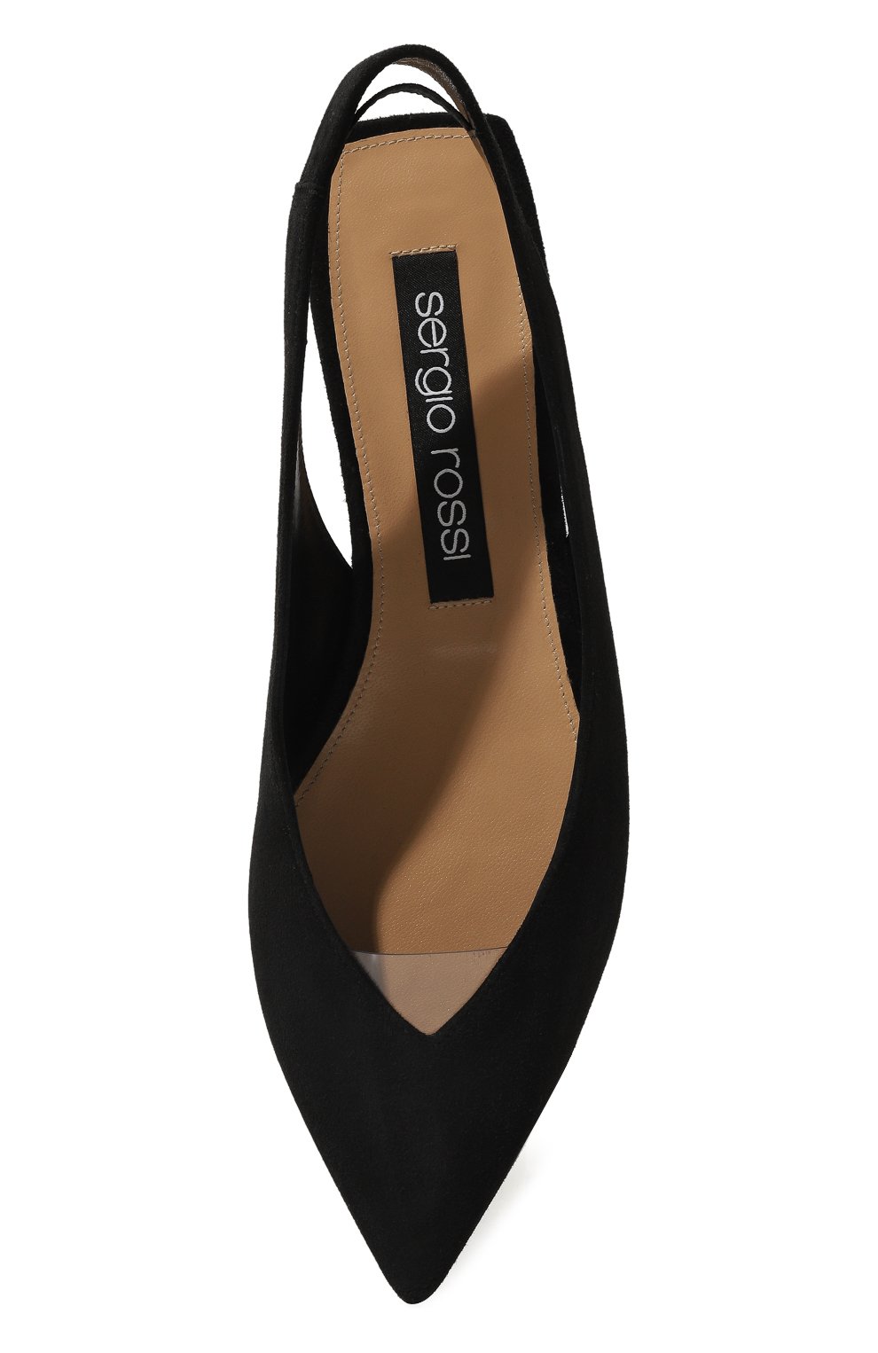 Замшевые балетки sr milano SERGIO ROSSI, арт. A83460-MFN198, фото 6