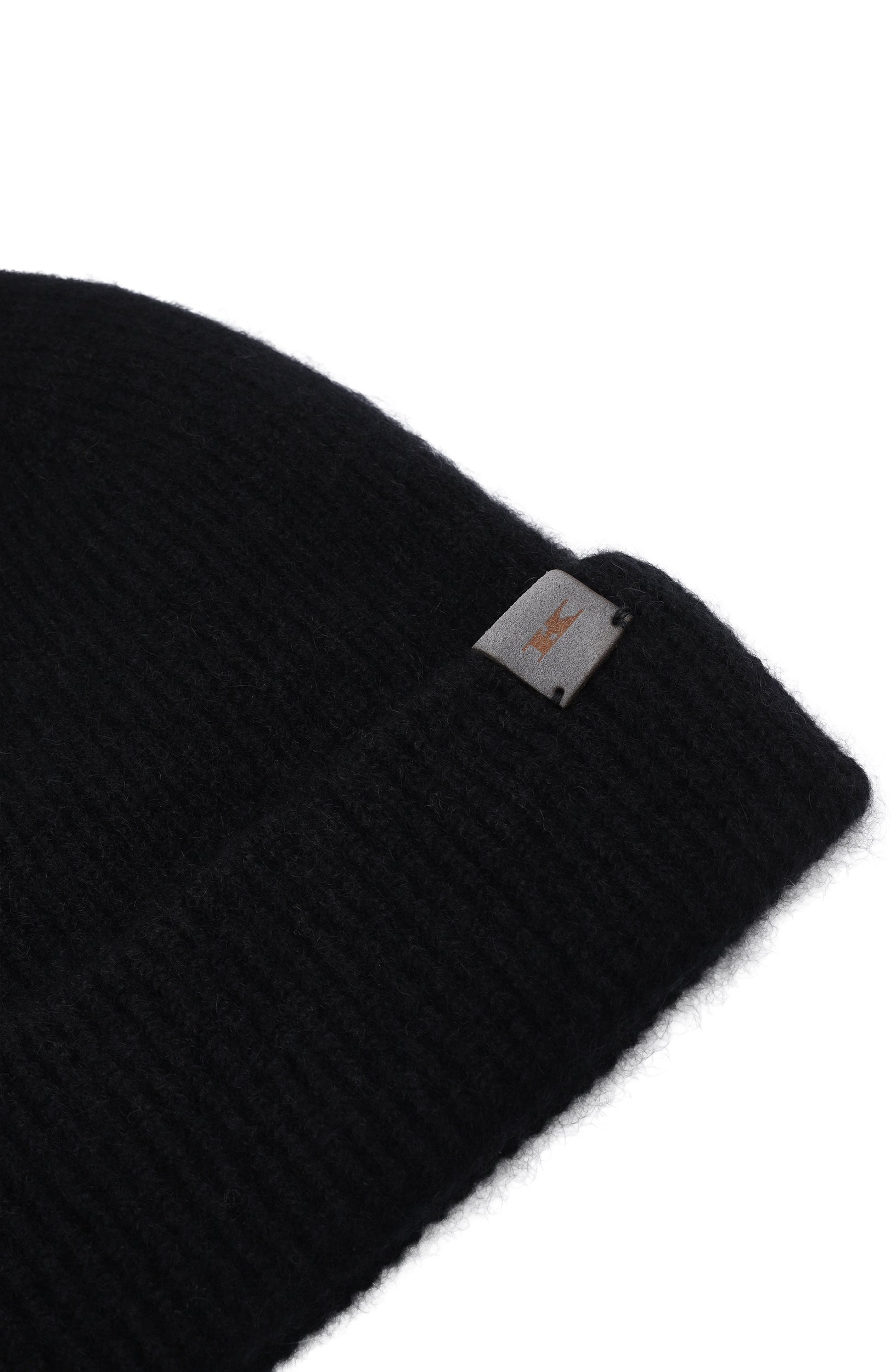 Шапка из кашемира и шелка KITON черного цвета по цене 36300 руб., арт. D60768K0501, фото 3 Шапка из кашемира и шелка KITON, арт. D60768K0501, фото 3
