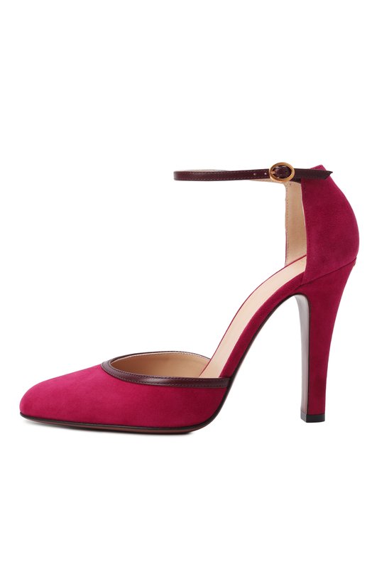 Замшевые туфли Hi Dolly Valentino 7W2S0MI2/CBF Розовый  7W2S0MI2/CBF Фото 4