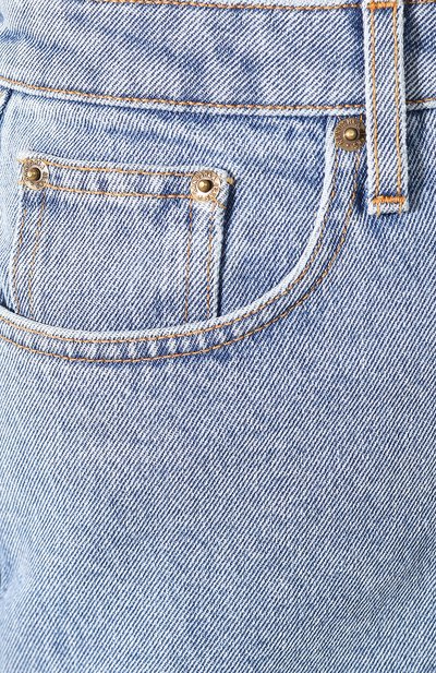 Джинсы NANUSHKA голубого цвета по цене 37800 руб., арт. RAM0S_LIGHT BLUE_DENIM, фото 5 Джинсы NANUSHKA, арт. RAM0S_LIGHT BLUE_DENIM, фото 5