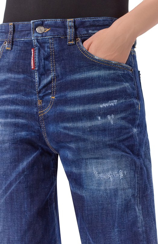 Джинсы D2 Twisted Dsquared2 S72LB0890/S30664 Синий  S72LB0890/S30664 Фото 5