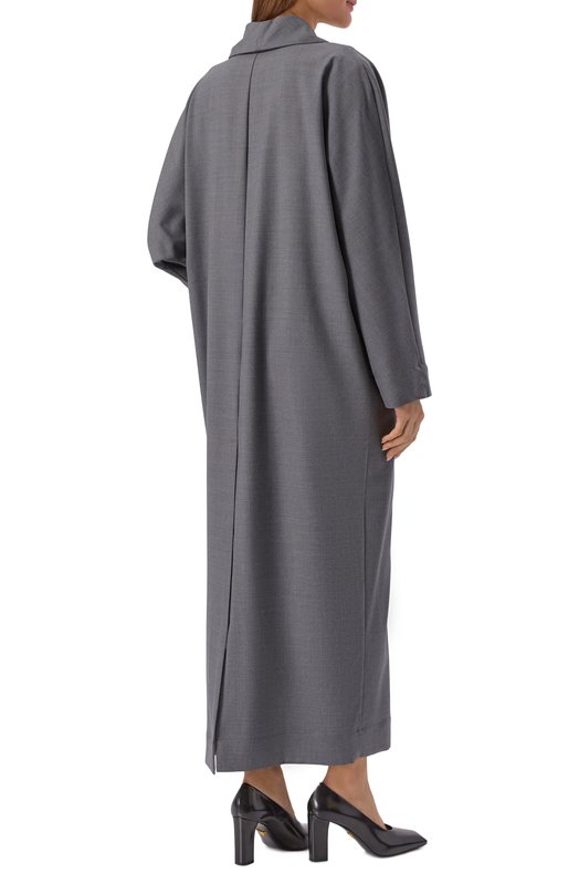 Шерстяное пальто Co 6970LPMW-PS26 Серый  6970LPMW-PS26 Фото 4