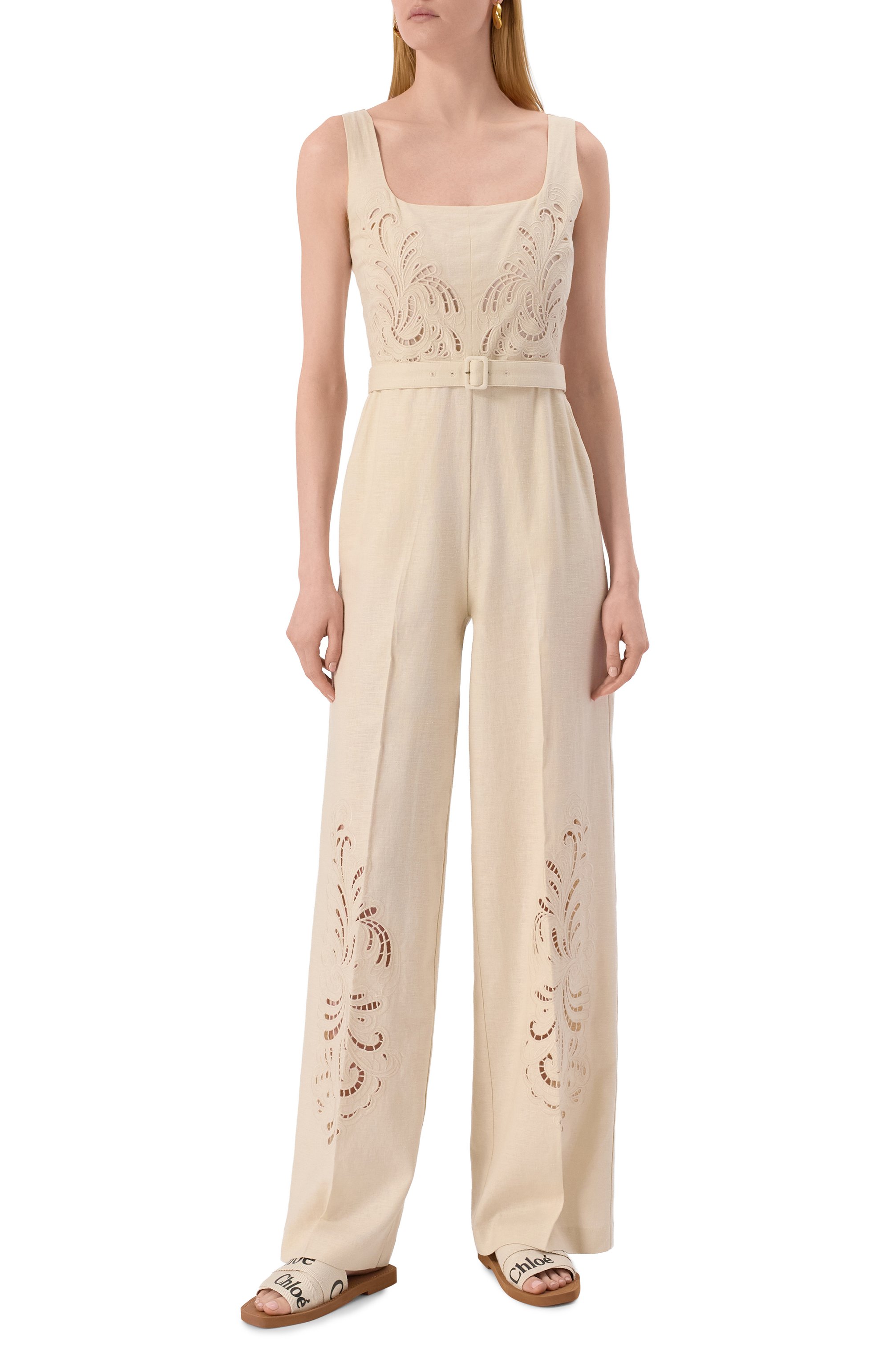 Комбинезон изо льна и вискозы TWINSET, арт. 251TP2163, фото 3