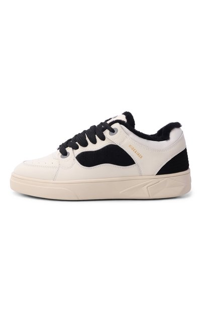 Кожаные кеды osborn HIDE AND JACK, арт. N0SBLMBLKWHT-MTB, фото 4