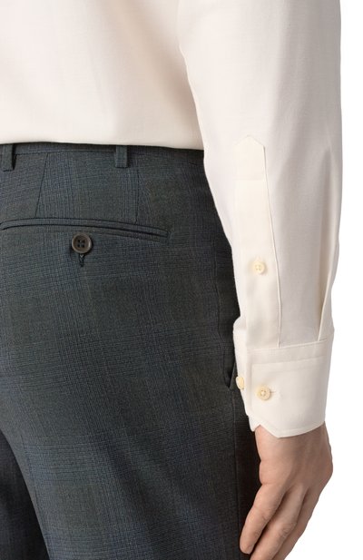 Сорочка из хлопка и кашемира BOSS, арт. 50527364, фото 5