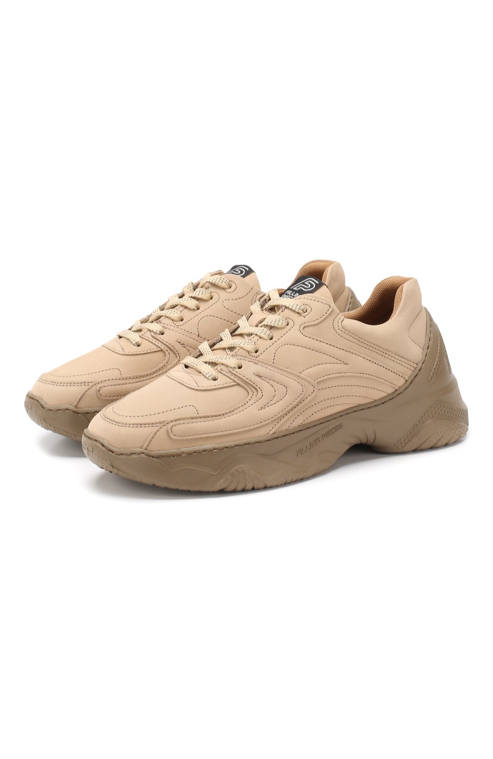 Кожаные кроссовки FILLING PIECES, арт. 39727351919, фото 1