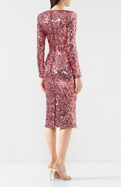 Платье с пайетками DOLCE & GABBANA, арт. F6H0TT/HLMZM, фото 4