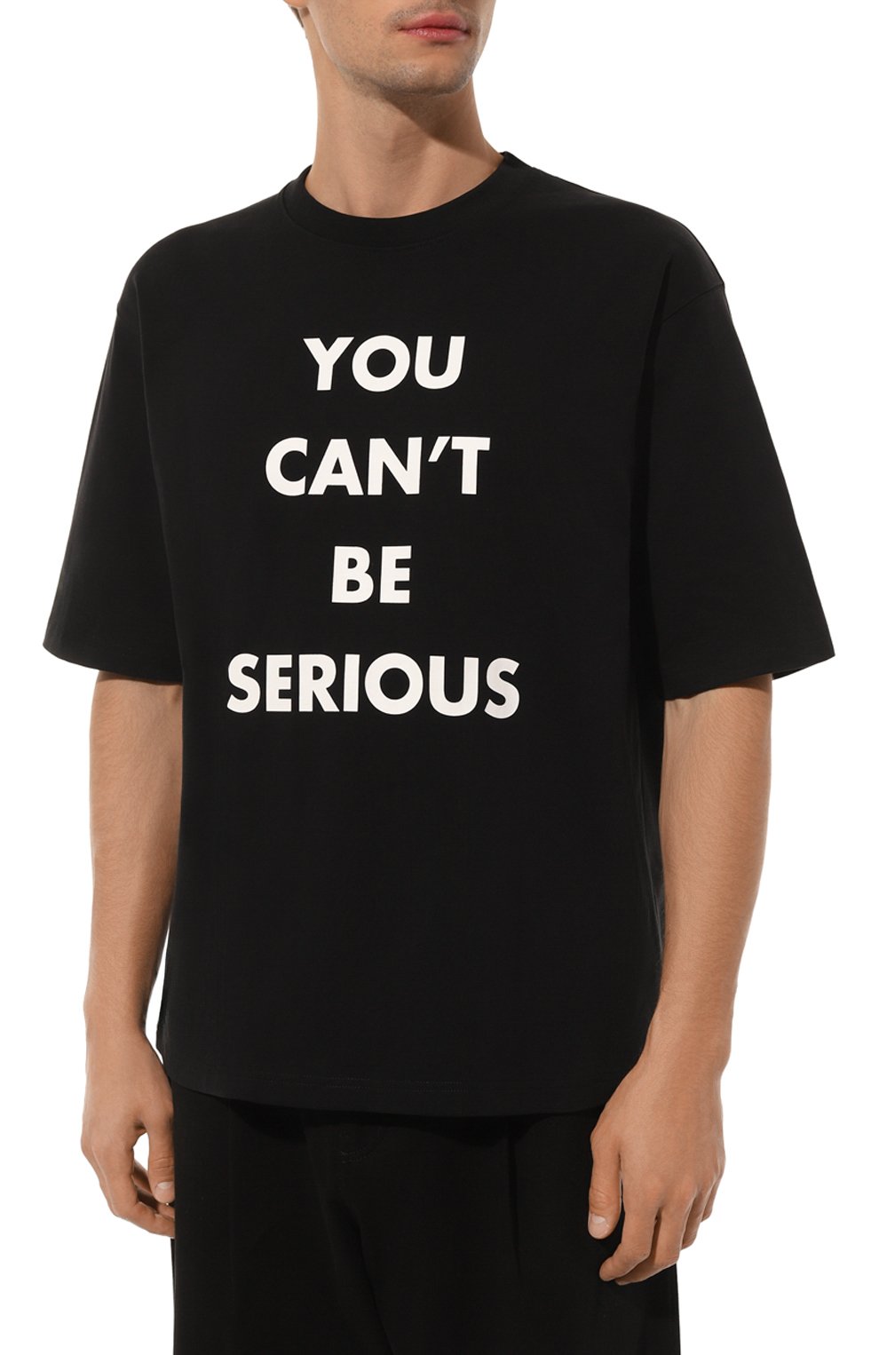 Хлопковая футболка MOSCHINO, арт. A0703/5244, фото 3