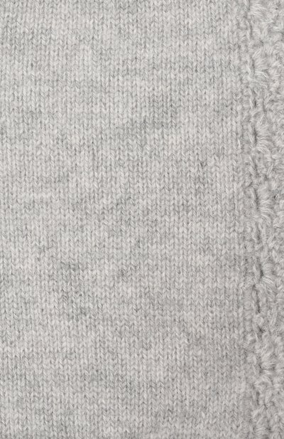 Кашемировая шапка OSCAR ET VALENTINE светло-серого цвета по цене 12250 руб., арт. BEG09, фото 3 Кашемировая шапка OSCAR ET VALENTINE, арт. BEG09, фото 3