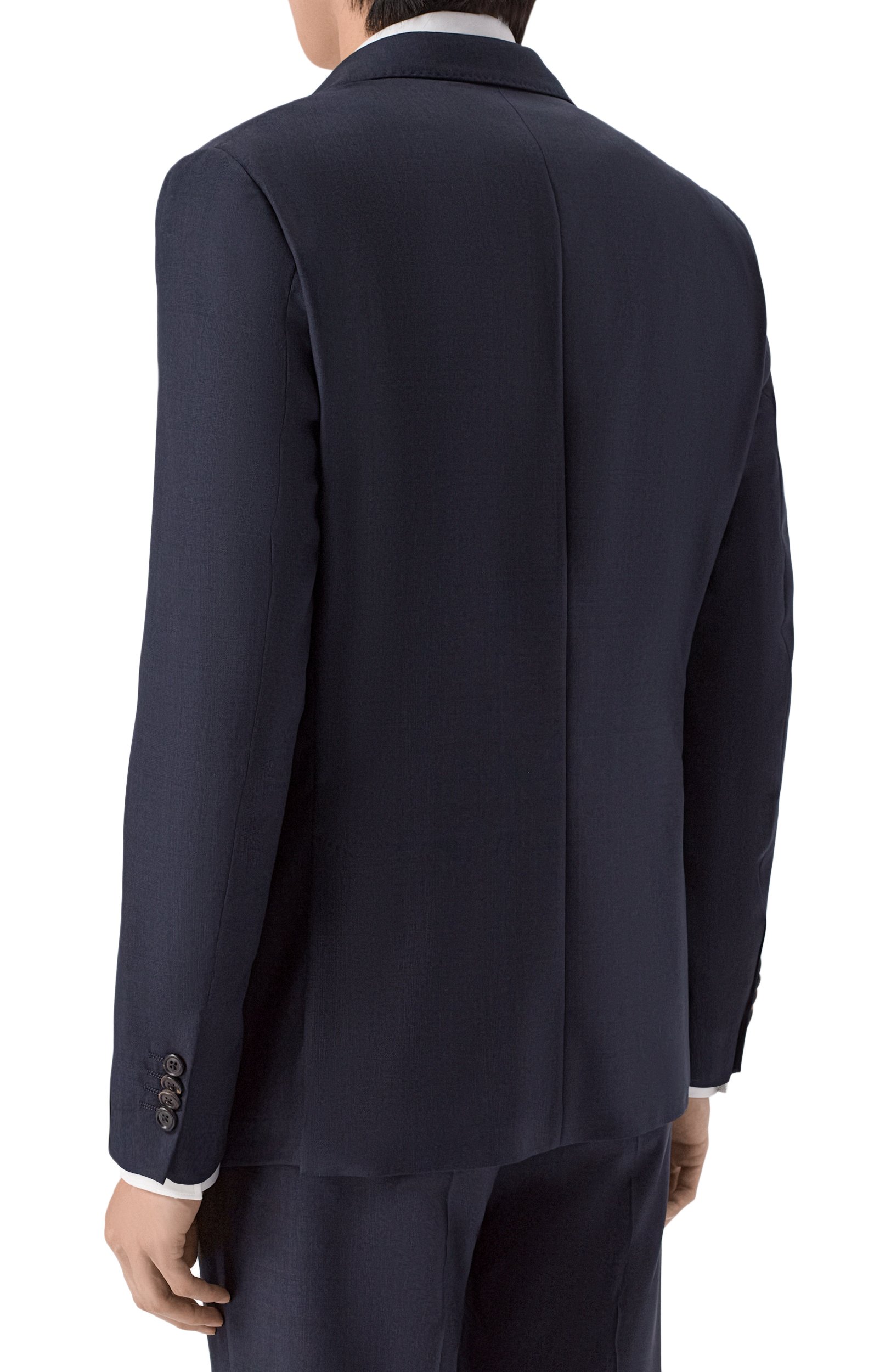 Шерстяной костюм CORNELIANI темно-синего цвета по цене 206000 руб., арт. 28X009/2A17286_SET, фото 3 Шерстяной костюм CORNELIANI, арт. 28X009/2A17286_SET, фото 3
