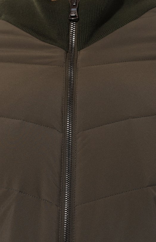 Комбинированный кардиган Paul&Shark 14311226 Хаки  14311226 Фото 5