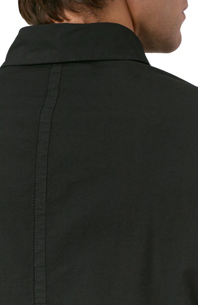 Хлопковая рубашка TRANSIT черного цвета по цене 32400 руб., арт. CFUTRBT290, фото 5 Хлопковая рубашка TRANSIT, арт. CFUTRBT290, фото 5
