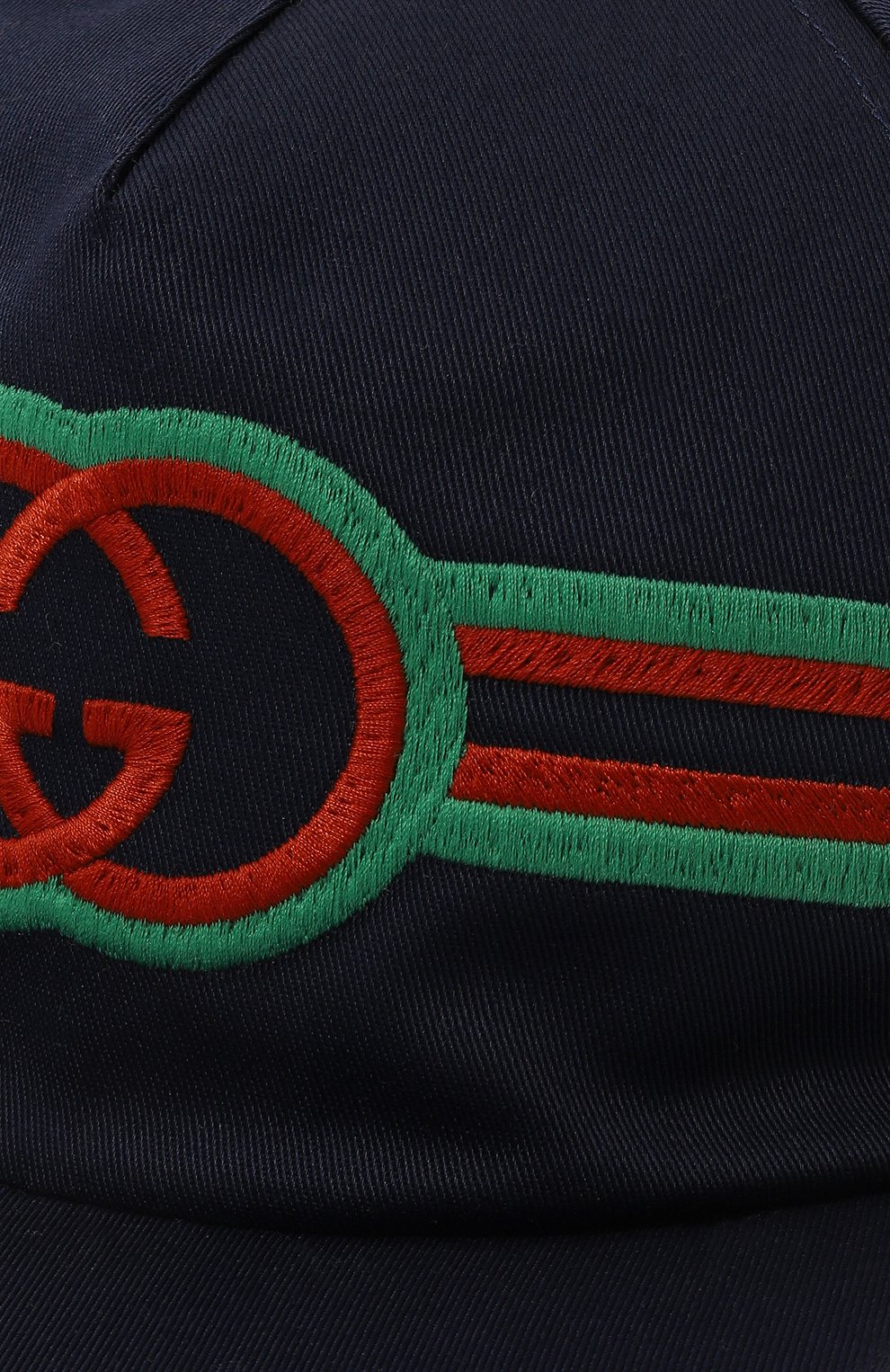Хлопковая бейсболка GUCCI, арт. 753444/3HAUC, фото 3