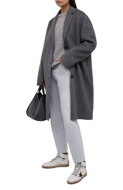 Кожаные кеды sky star GOLDEN GOOSE DELUXE BRAND, арт. GWF00230.F002193, фото 2