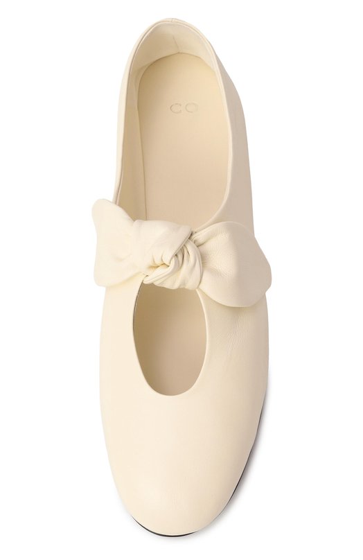 Кожаные балетки Co 0695NAP Кремовый  0695NAP Фото 6