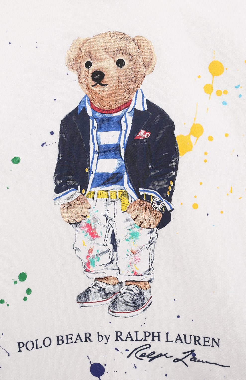 Хлопковое худи POLO RALPH LAUREN, арт. 323858890, фото 3