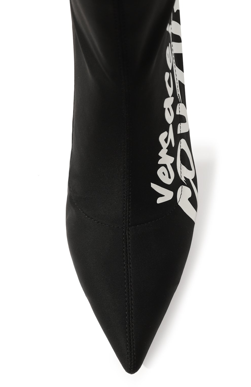 Текстильные ботильоны VERSACE JEANS COUTURE, арт. 73VA3S81-F0ND0 FLAIR TANK DIS.70/ZS370, фото 6