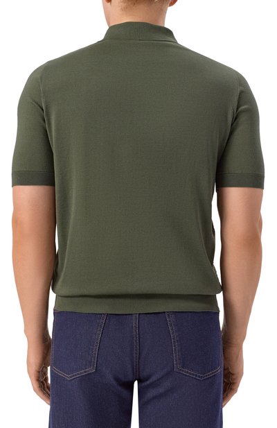 Поло из шелка и хлопка ZILLI, арт. KZP002M0142VTNW00, фото 4