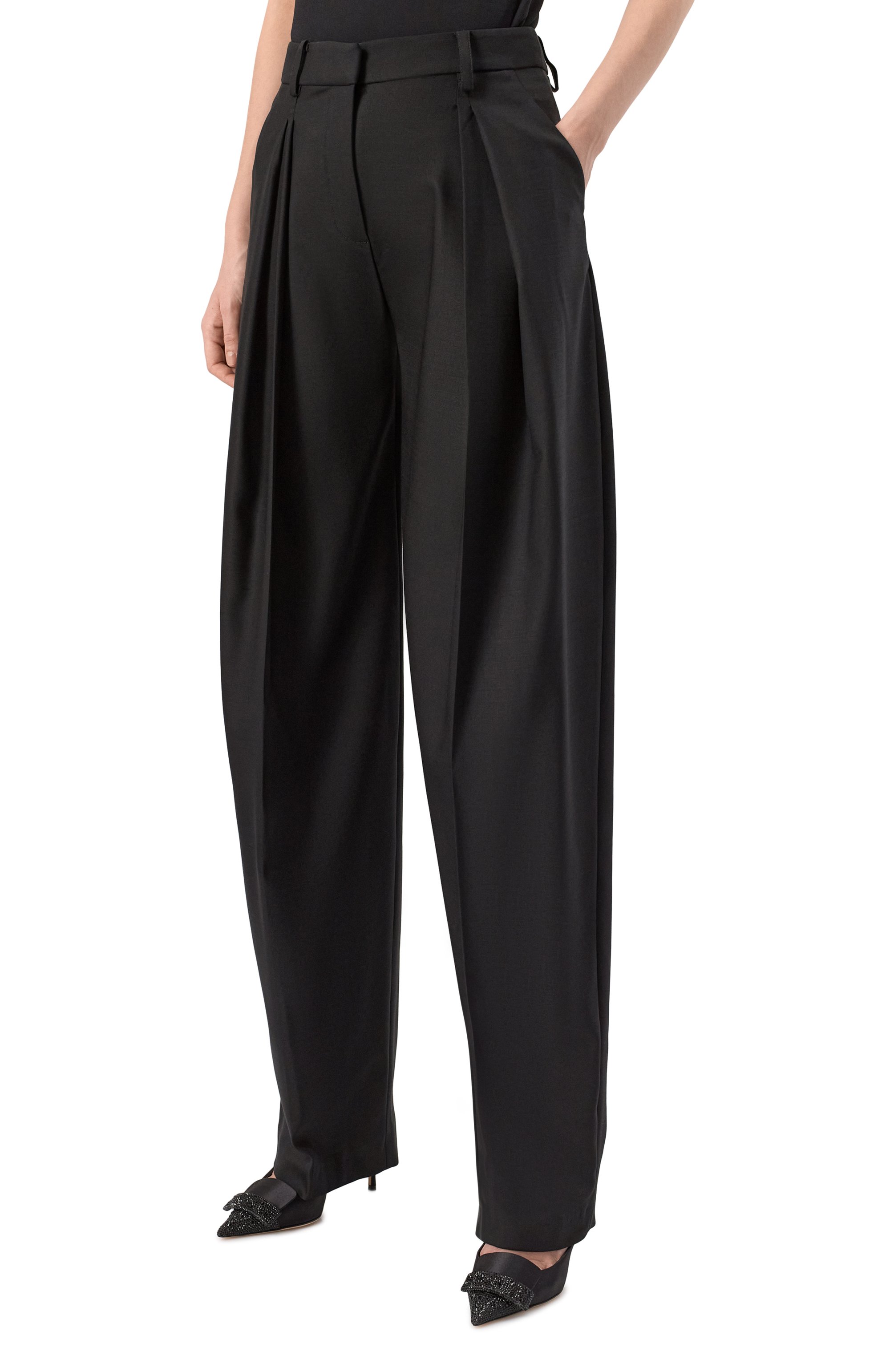 Шерстяные брюки DAVID KOMA, арт. RE25DK09TR, фото 3