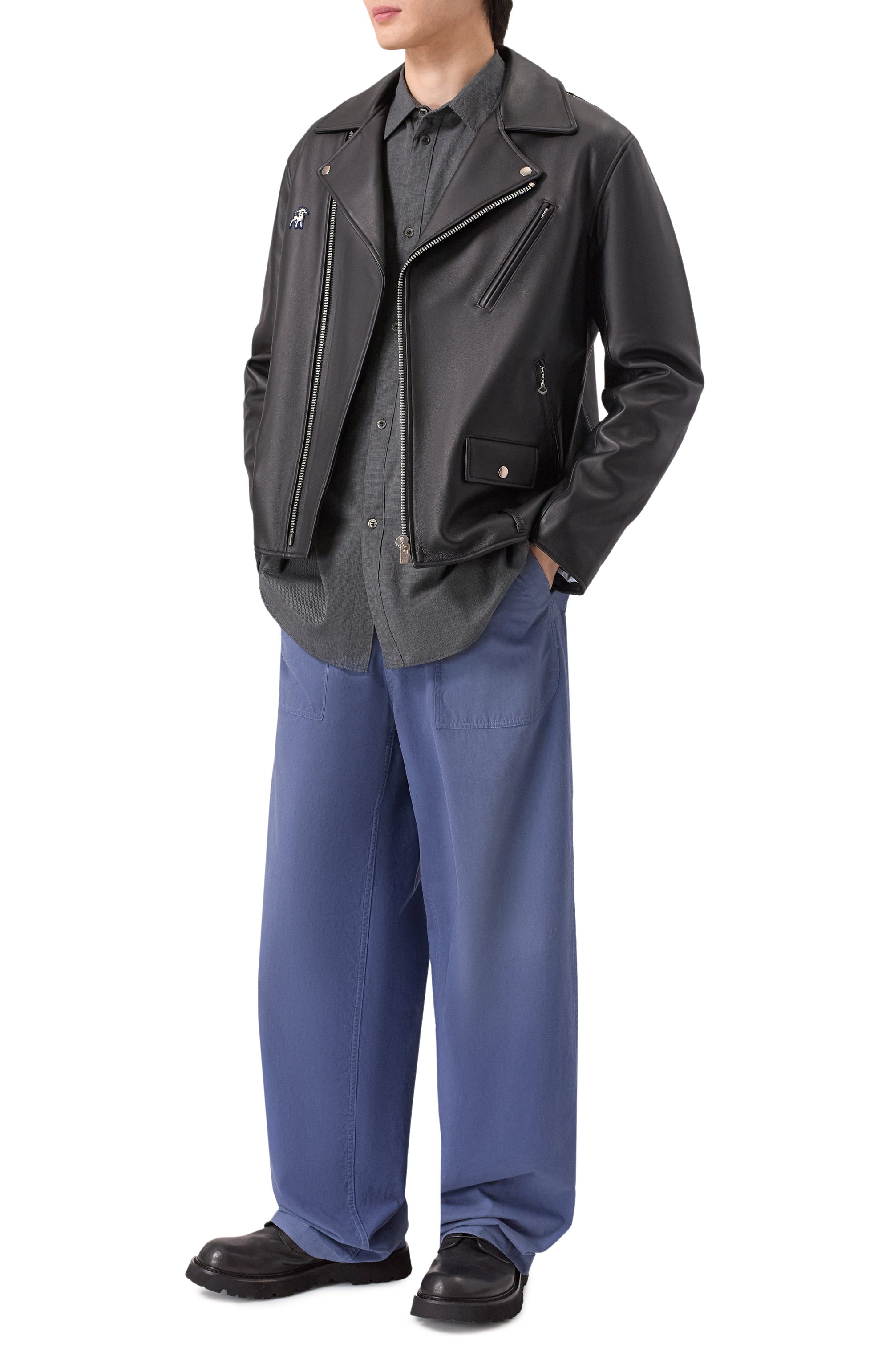 Хлопковая рубашка UNDERCOVER, арт. UP2E4402, фото 2