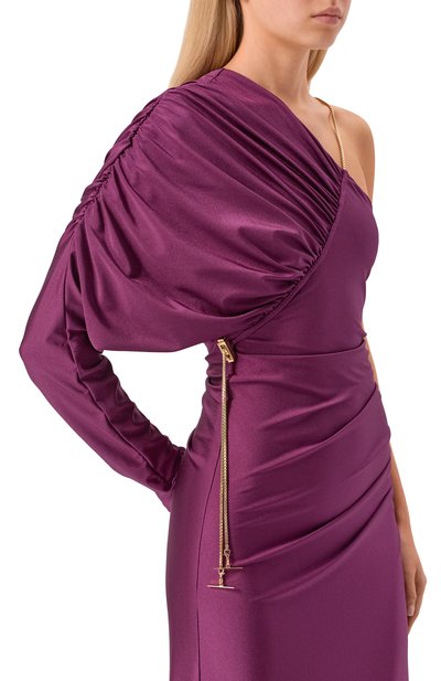 Атласное платье DANAME, арт. 625FW6727W, фото 4