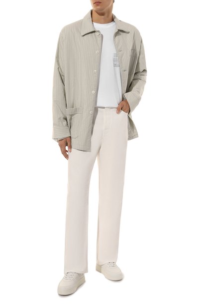 Хлопковый лонгслив MM6, арт. SH0GC0028/S24312, фото 2