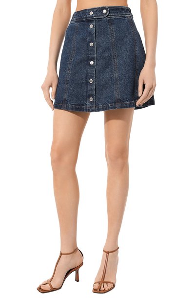 Джинсовая юбка A.P.C., арт. C0GWBF06390IAL, фото 3