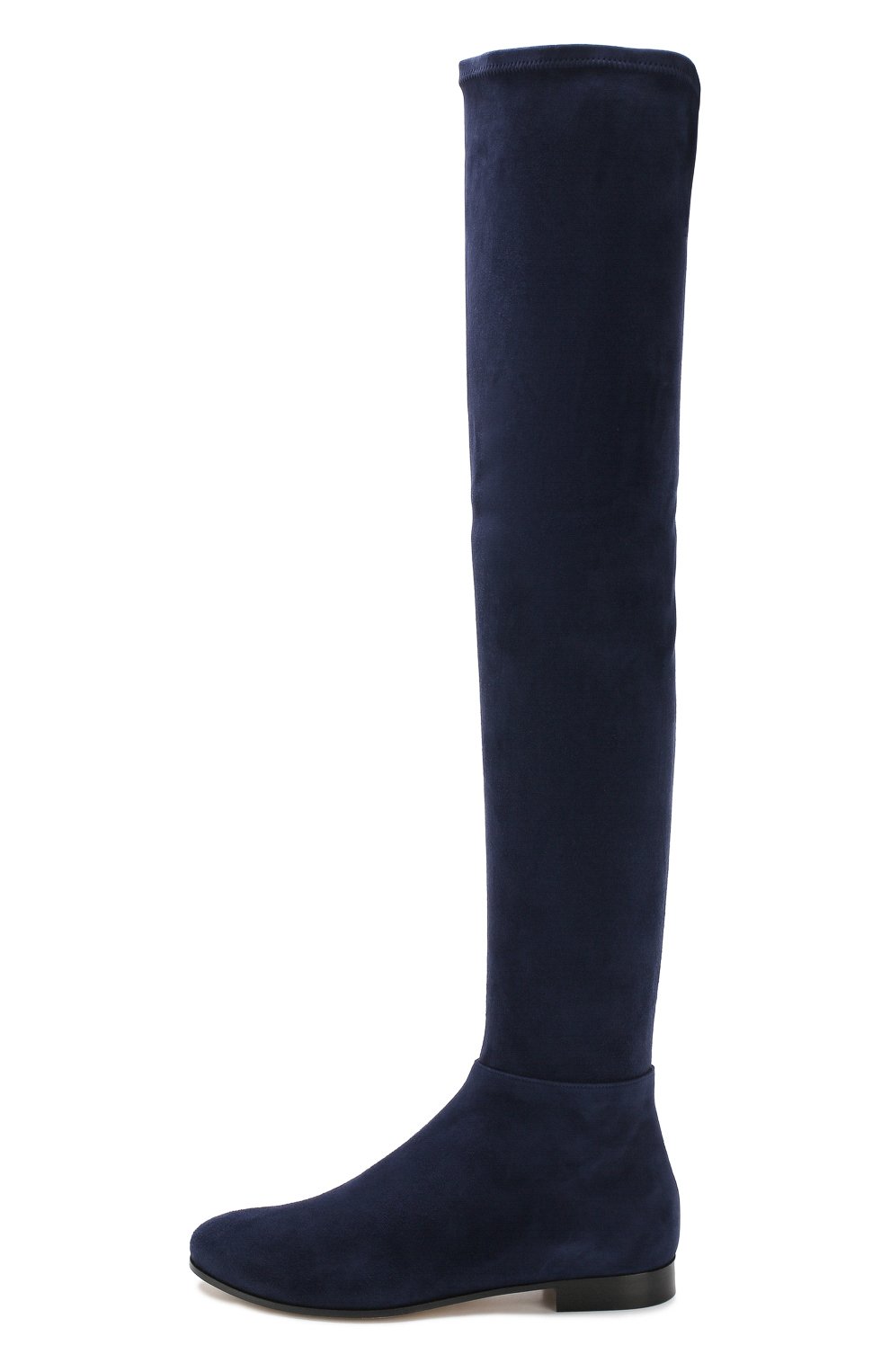 Замшевые ботфорты myren на низком каблуке JIMMY CHOO, арт. MYREN FLAT/DSD, фото 3