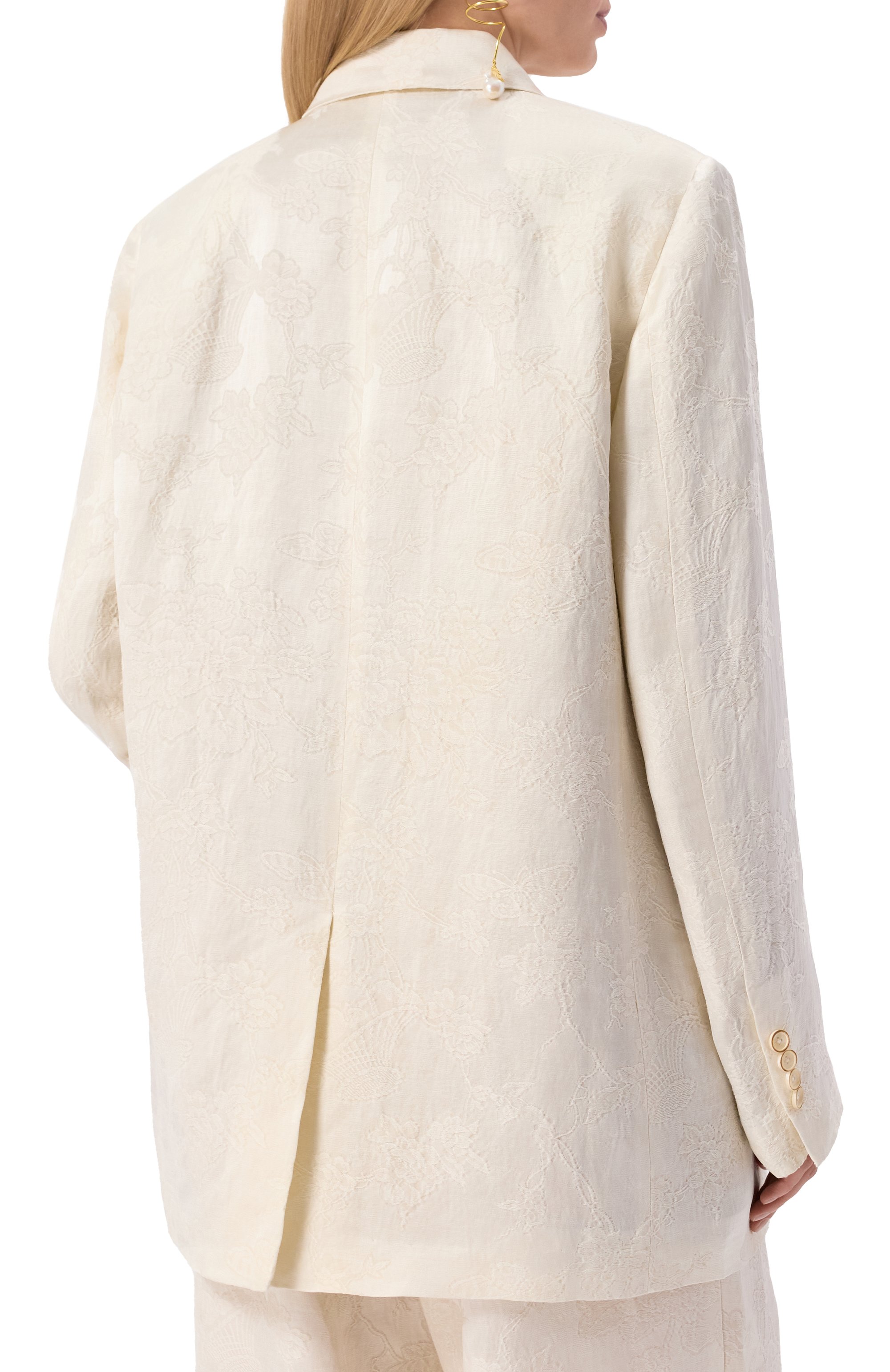 Жакет изо льна и вискозы UMA WANG, арт. UM6508, фото 4