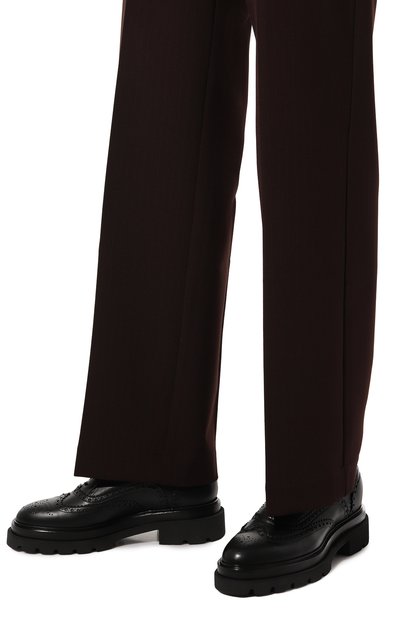 Кожаные оксфорды SANTONI, арт. WUEG71072G0MNLGA, фото 3