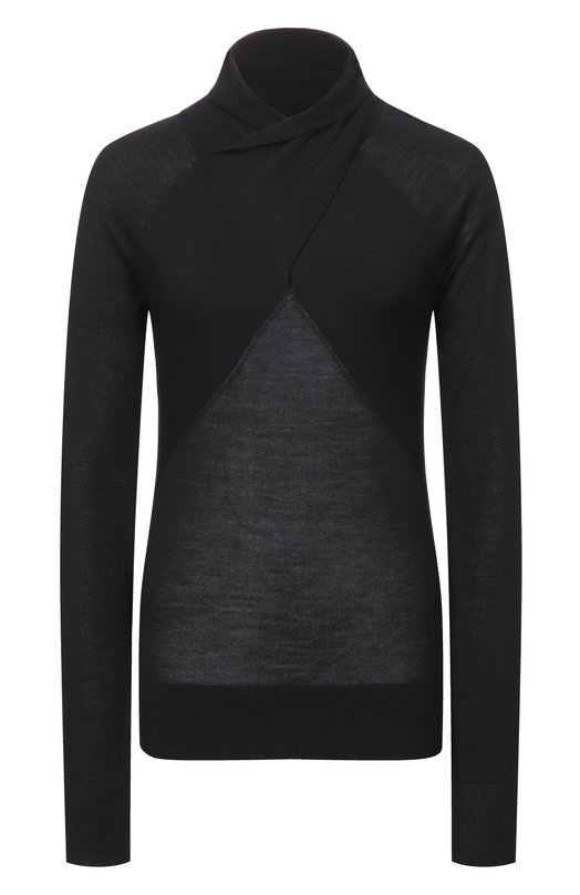 Шерстяная водолазка TOTEME 261-WRT0577-YA0226 Чёрный 261-WRT0577-YA0226