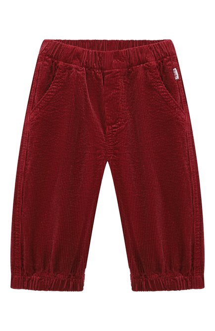 Вельветовые джоггеры IL GUFO, арт. A25GPL0015V6021/12M-18M