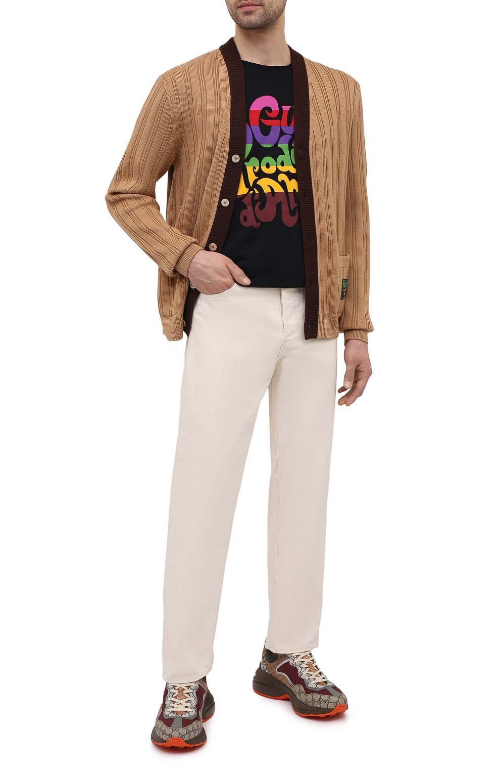 Шерстяной кардиган GUCCI, арт. 646809/XKBQT, фото 2