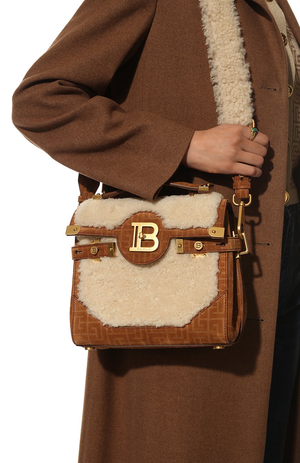 Сумка buzz 23 balmain x rossignol BALMAIN, арт. WN4DB599/LMSC, фото 5